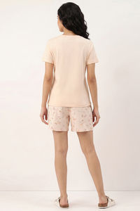 Zivame Beach Dreamer Buttersoft Knit Poly Short Set - Soft Pink — thumbnail 4
